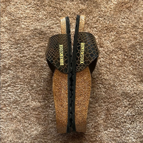 Birkenstock Snake Print Madrid Sandals - Picture 4 of 7